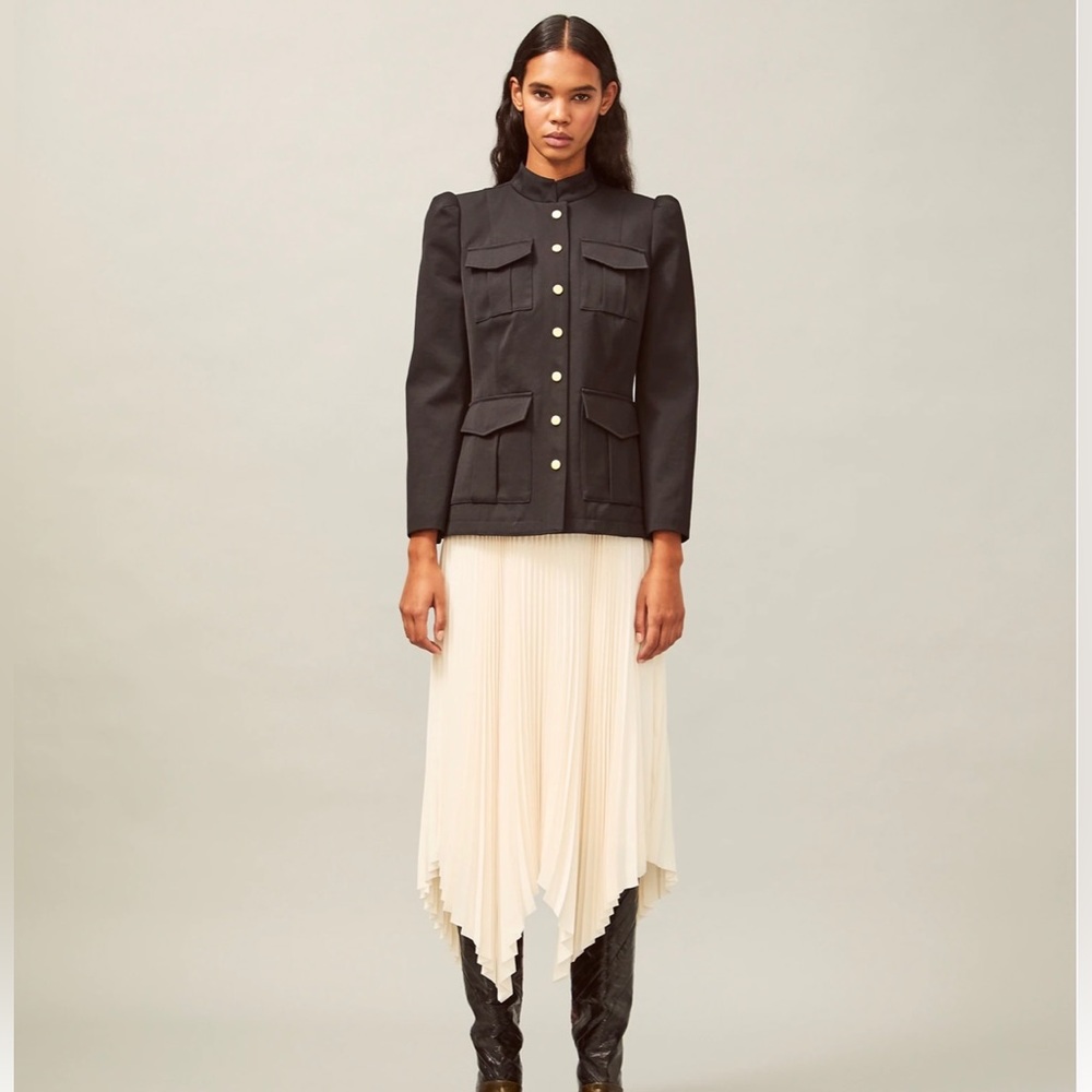 Tory Burch wool Sargent pepper jacket new with tags
